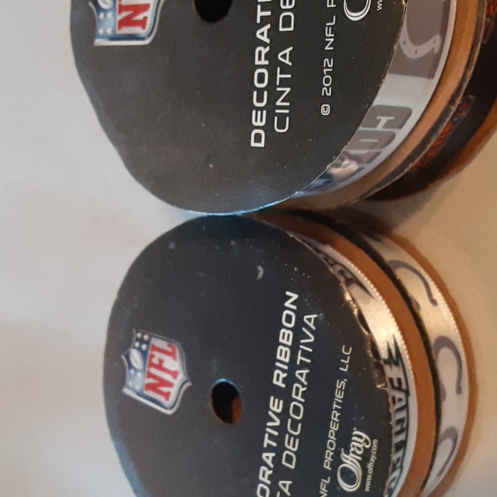 Sports Ribbon -Football-Colts, Philly, Cinci. - Picture 3 of 3